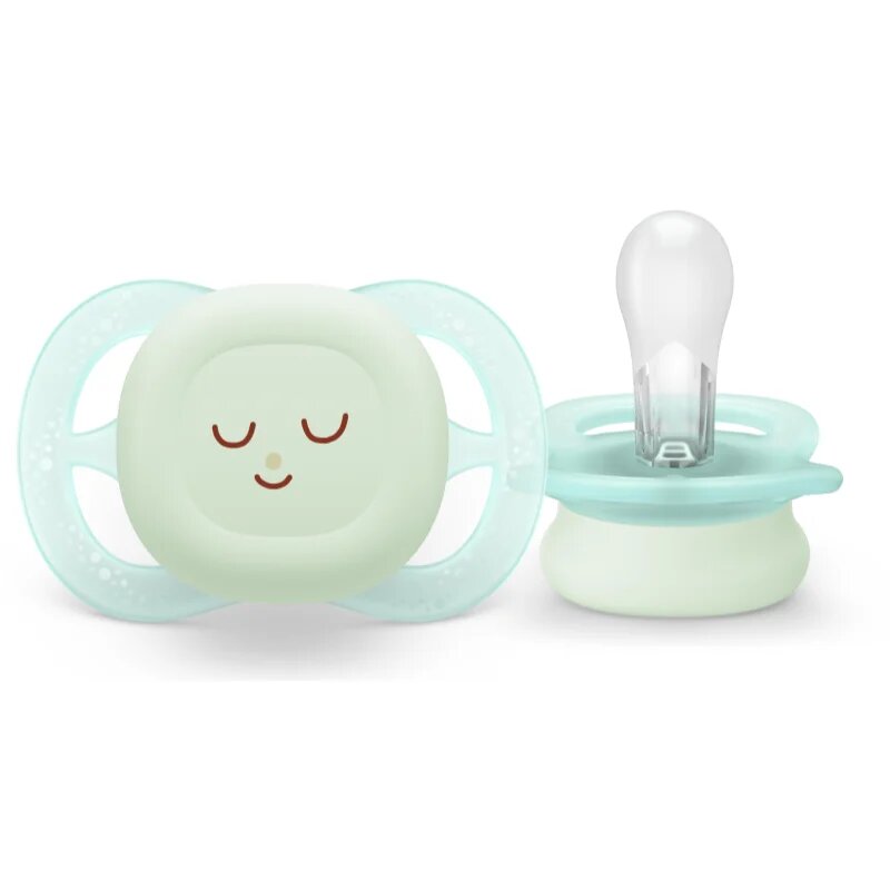 Philips Avent Ultrastart Day&Night SCF075/18 0-2 m dudlík Boy 2 ks