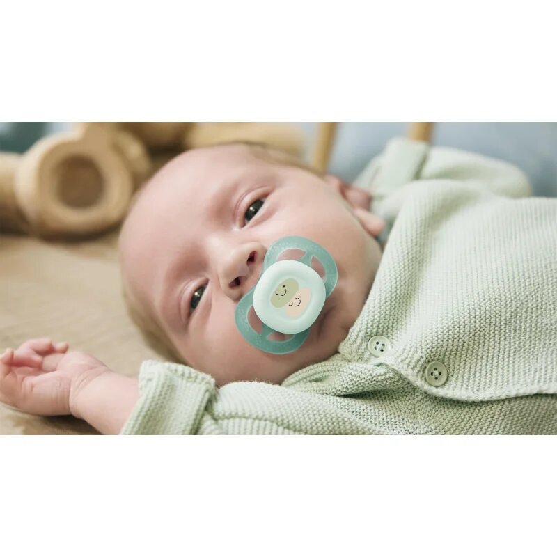 Philips Avent Ultrastart SCF075/14 0-2 m dudlík Boy 2 ks