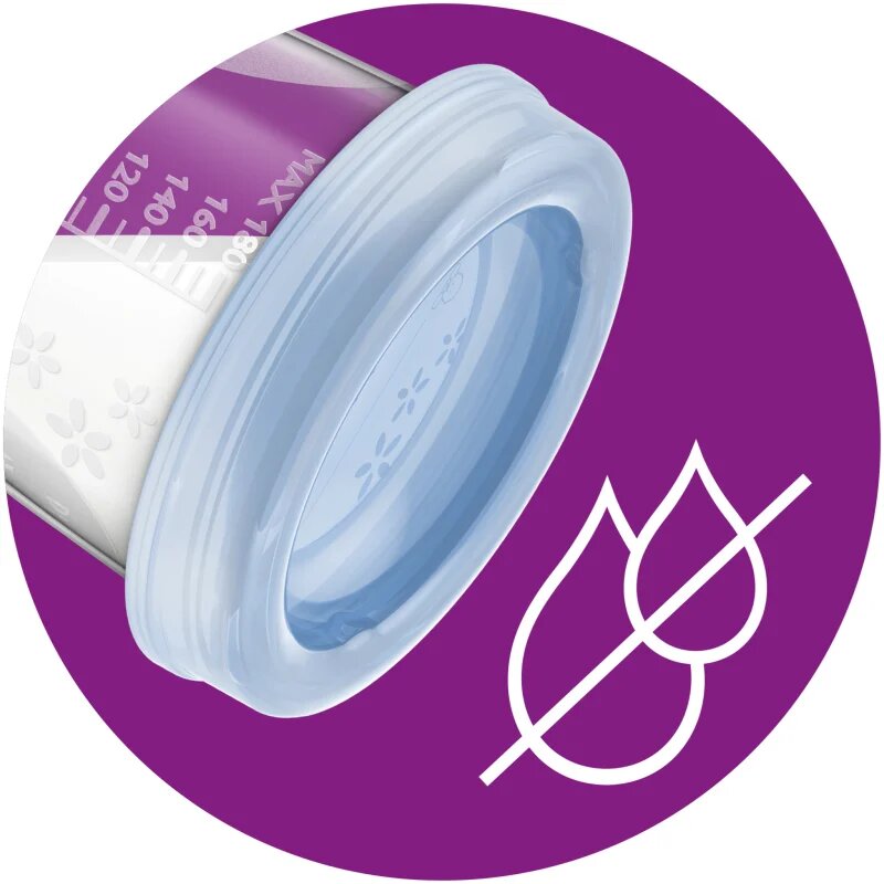 Philips Avent VIA SCF619/05 pohárek s víčkem 5x180 ml