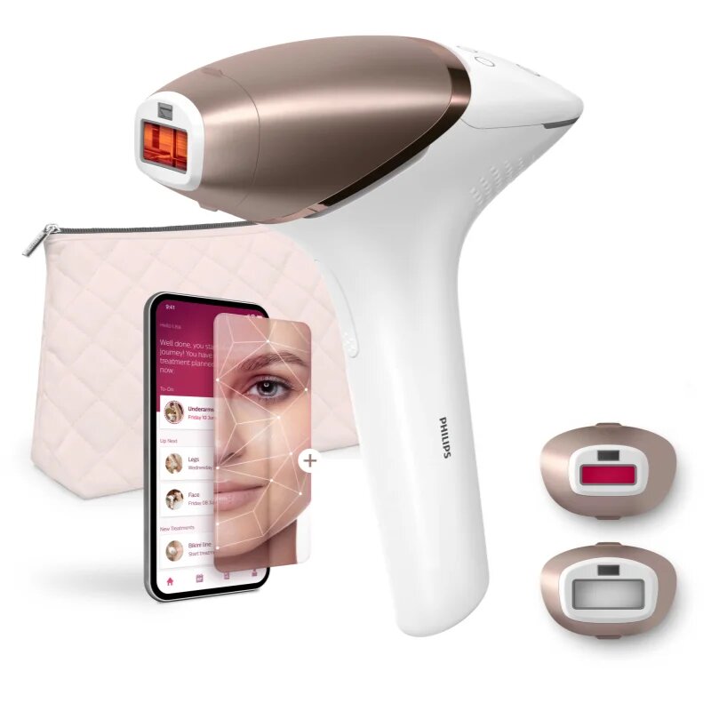 Philips Lumea IPL 9900 SkinAI BRI950/01 IPL epilátor na tělo tvář oblast bikin a podpaží 1 ks