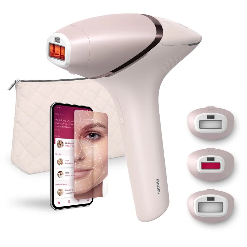 Philips Lumea IPL 9900 SkinAI BRI953/02 IPL epilátor na tělo tvář oblast bikin a podpaží 1 ks