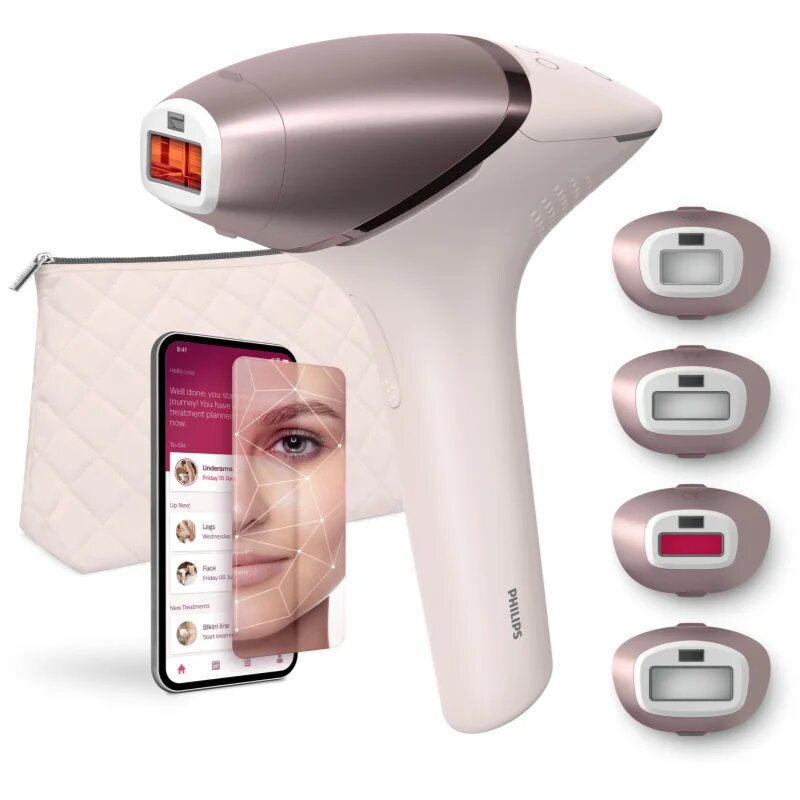 Philips Lumea Series 9900 SkinAI IPL BRI977/00 IPL epilátor na tělo tvář oblast bikin a podpaží 1 ks