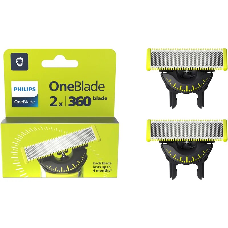 Philips OneBlade 360 QP420/50 náhradní břity for OneBlade 360 2 ks