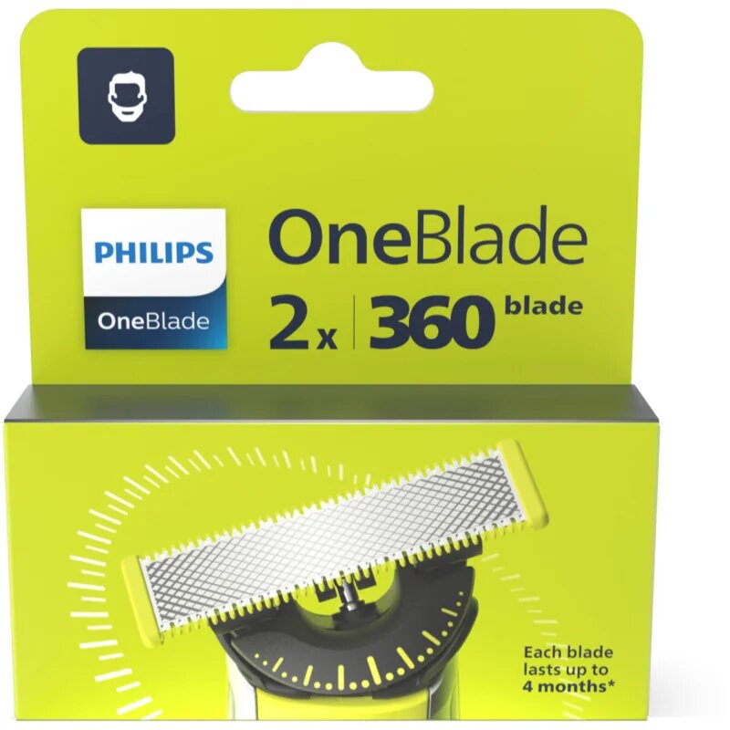 Philips OneBlade 360 QP420/50 náhradní břity for OneBlade 360 2 ks