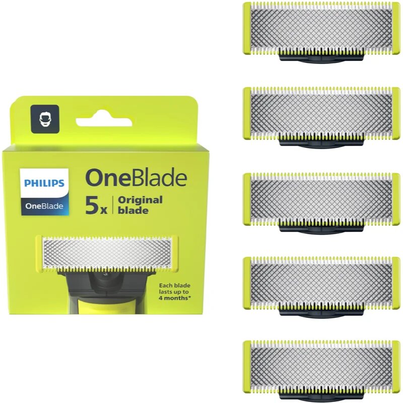Philips OneBlade QP250/50 náhradní břity for OneBlade 5 ks