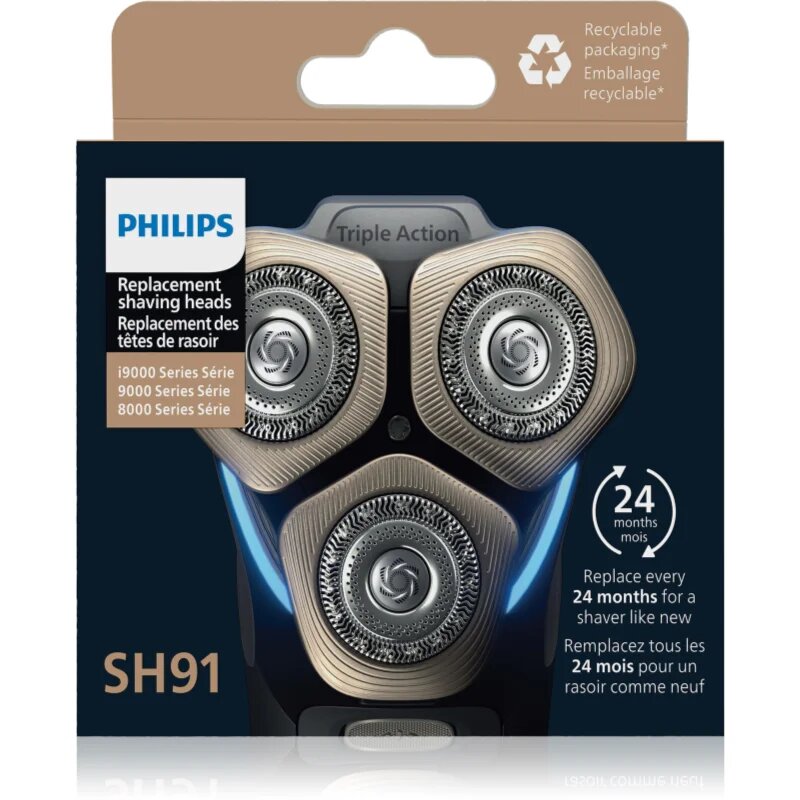 Philips Series 9000 SH91/50 náhradní holicí hlavy 1 ks