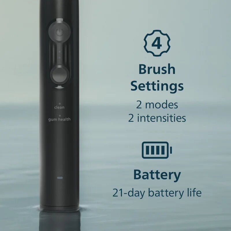 Philips Sonicare 4100 HX4042/52 sonický elektrický zubní kartáček Black 1 ks