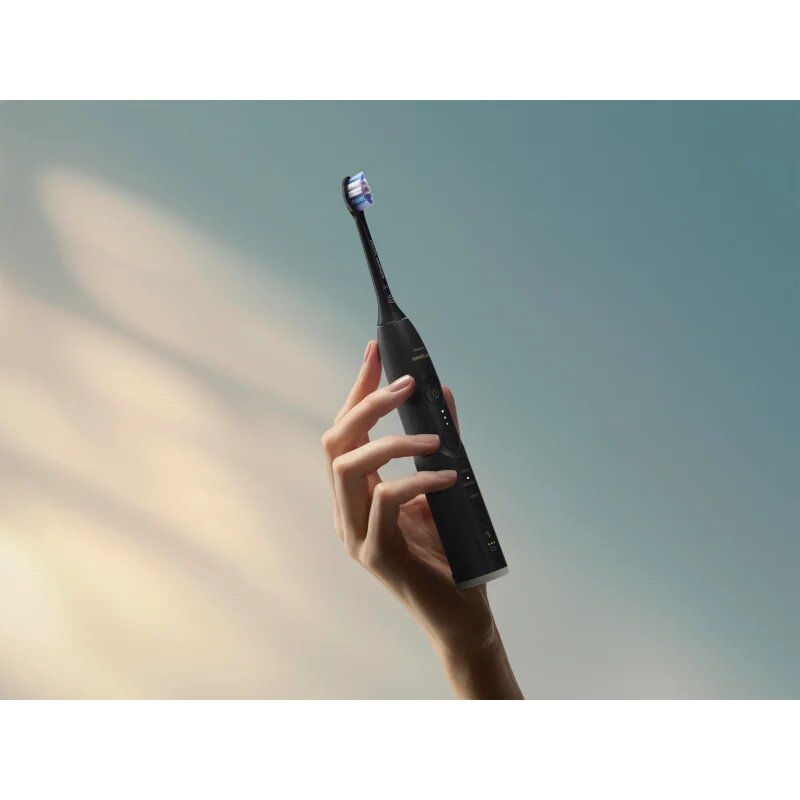 Philips Sonicare 6500 HX7411/10 sonický elektrický zubní kartáček Black 1 ks