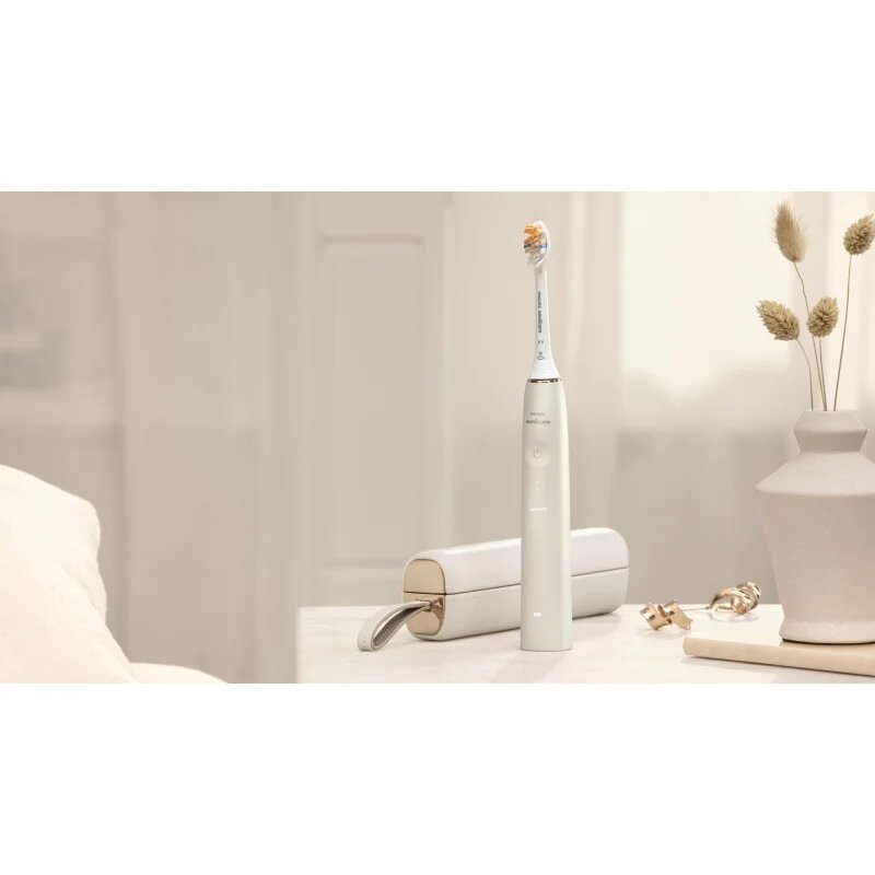 Philips Sonicare 9900 DiamondClean Prestige Prestige HX9992/11 sonický elektrický zubní kartáček Sparkling Wine 1 ks