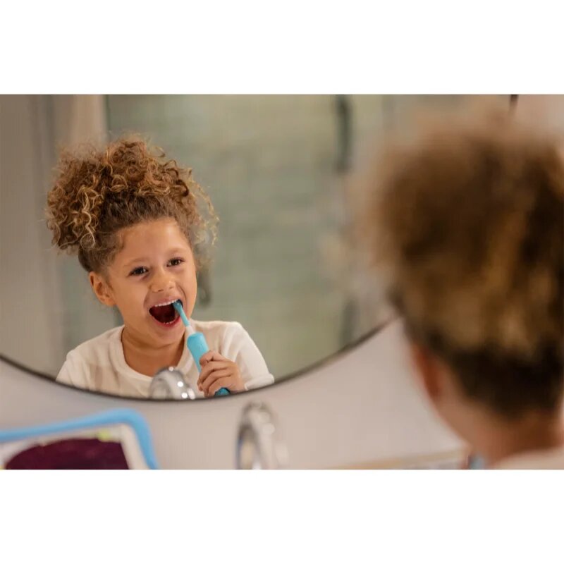 Philips Sonicare For Kids HX6322/04 sonický elektrický zubní kartáček pro děti s Bluetooth Aqua 1 ks