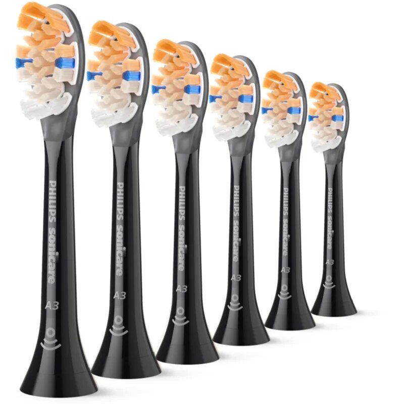 Philips Sonicare Premium All-in-One HX9096/88 náhradní hlavice pro zubní kartáček Black 6 ks