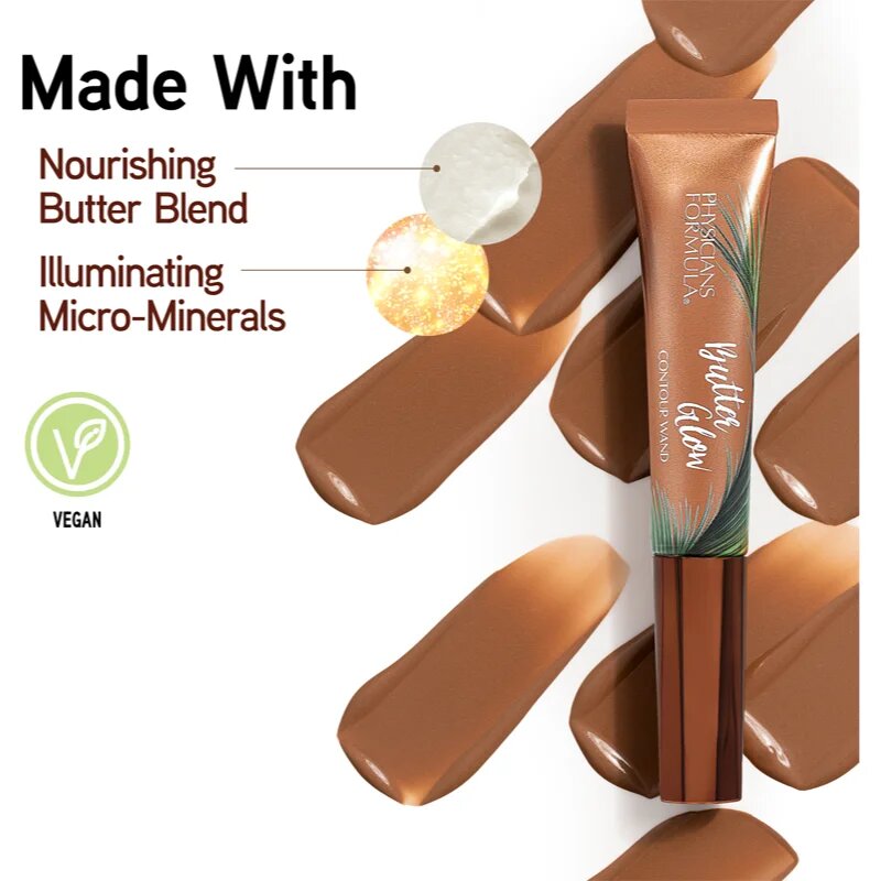 Physicians Formula Butter Glow konturovací krém s aplikátorem odstín Fair / Light 12 ml