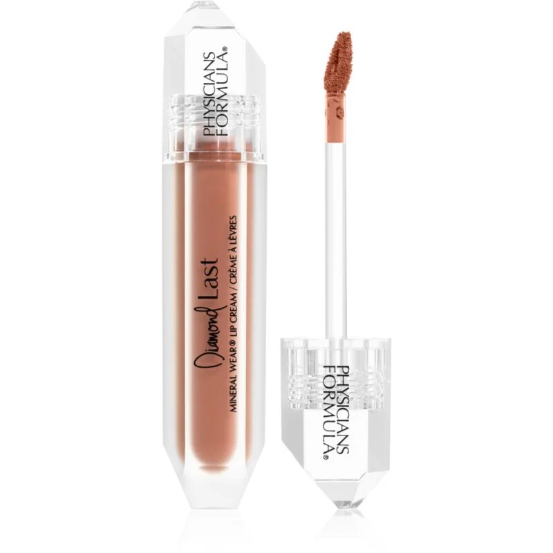 Physicians Formula Mineral Wear® Diamond Last krémový lesk na rty odstín Topaz Taupe 4.8 ml