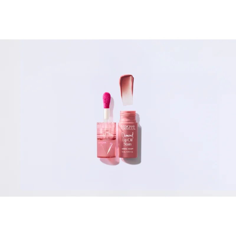 Physicians Formula Mineral Wear® Diamond Lip Oil Stain tónovací olej na rty odstín Radiant Rose 4.6 ml
