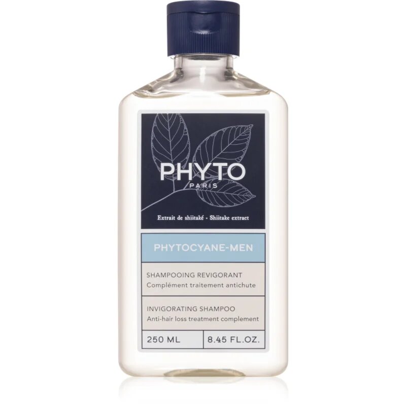 Phyto cyane Men Invigorating Shampoo čisticí šampon proti vypadávání vlasů 250 ml