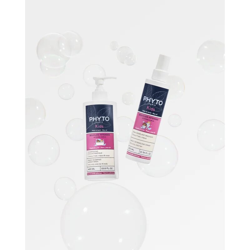 Phyto Kids Intense Curls Magic Detangling Spray sprej pro snadné rozčesání vlasů pro kudrnaté vlasy 200 ml