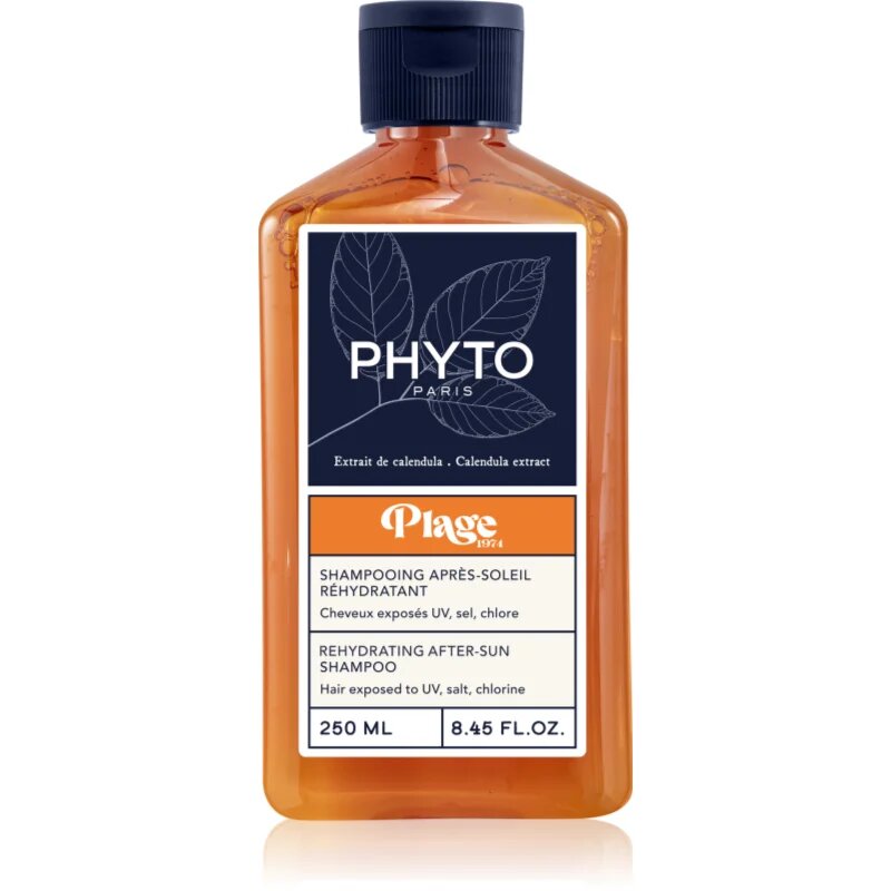 Phyto Plage Rehydrating After-Sun Shampoo šampon po opalování pro vlasy namáhané chlórem sluncem a slanou vodou 250 ml