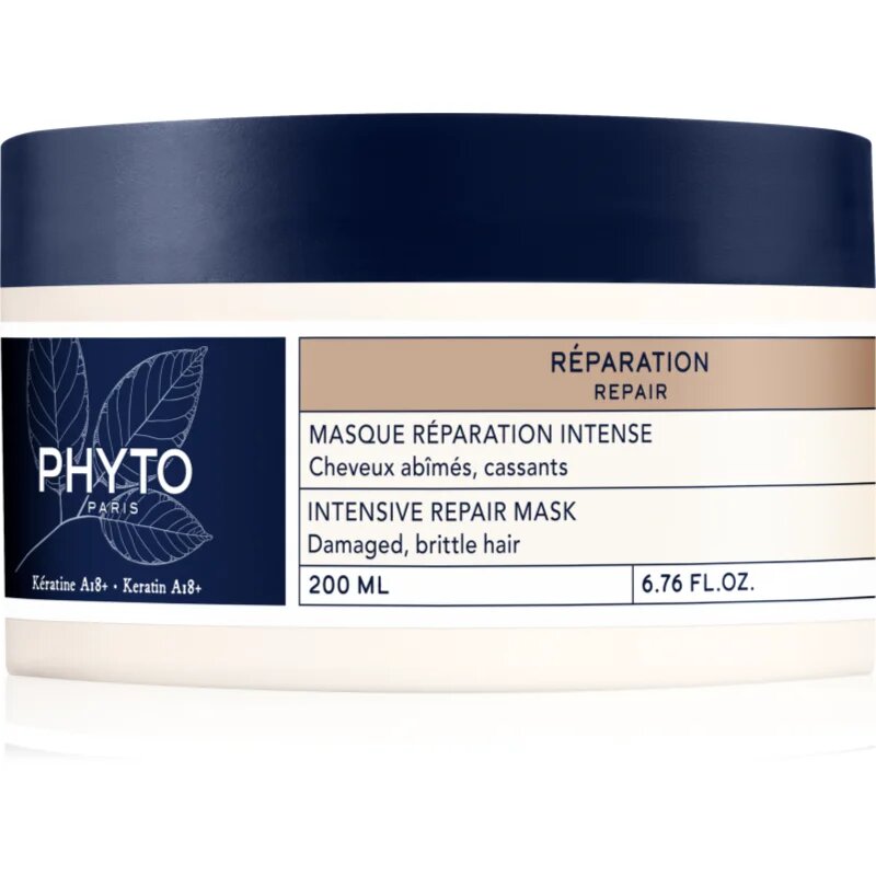 Phyto Repair Intense Repair Mask intenzivní obnovující maska pro suché namáhané vlasy 200 ml