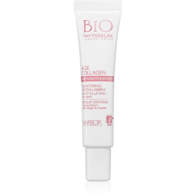 Phytorelax Laboratories Age Collagen zpevňující krém na kontury očí a rtů 15 ml