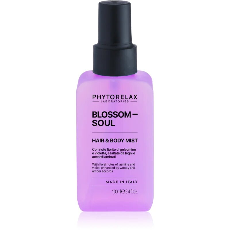 Phytorelax Laboratories Blossom Soul parfémovaná mlha na tělo a vlasy pro ženy 100 ml