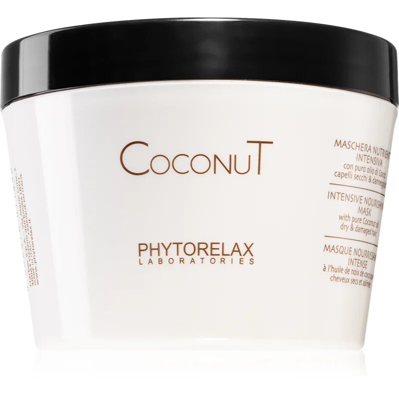 Phytorelax Laboratories Coconut hydratační maska na vlasy s kokosovým olejem 250 ml