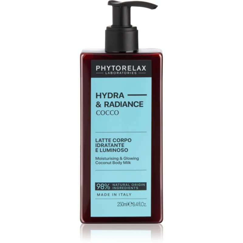 Phytorelax Laboratories Coconut vyživující tělové mléko 250 ml