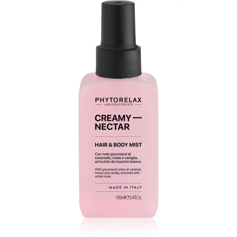 Phytorelax Laboratories Creamy Nectar parfémovaná mlha na tělo a vlasy pro ženy 100 ml