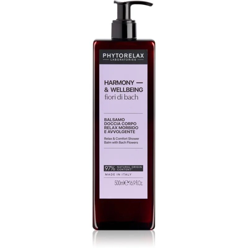 Phytorelax Laboratories Fiori di Bach sprchový balzám 500 ml