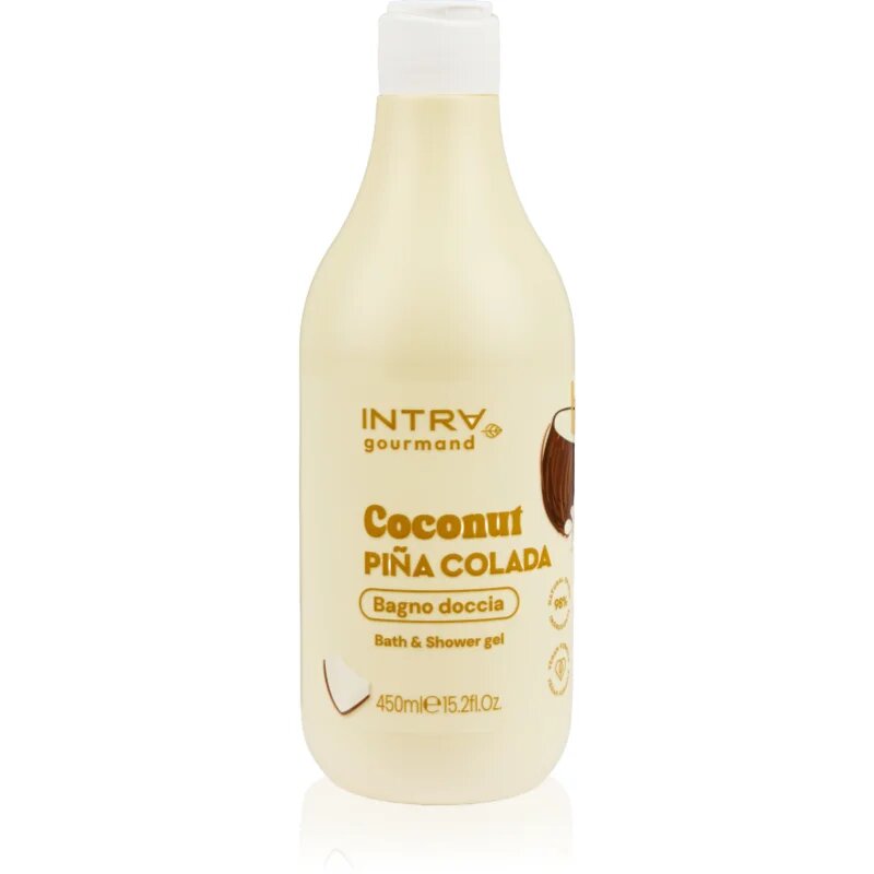 Phytorelax Laboratories Intra Gourmand Coconut Piñacolada sprchový a koupelový gel 450 ml