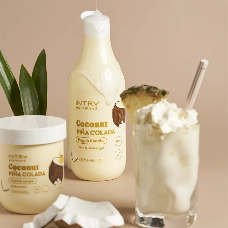 Phytorelax Laboratories Intra Gourmand Coconut Piñacolada sprchový a koupelový gel 450 ml