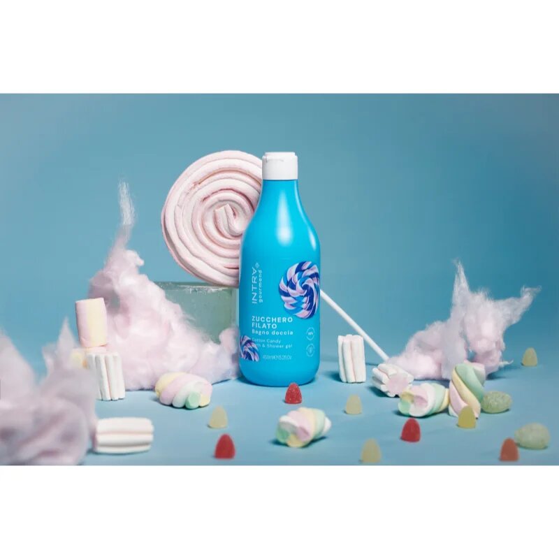 Phytorelax Laboratories Intra Gourmand Cotton Candy sprchový a koupelový gel 450 ml