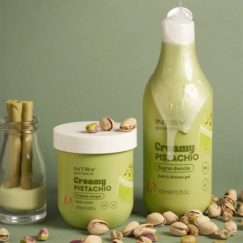 Phytorelax Laboratories Intra Gourmand Creamy Pistachio hydratační tělový krém 275 ml