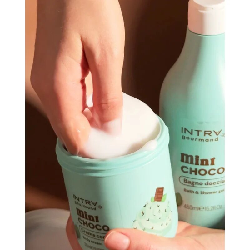 Phytorelax Laboratories Intra Gourmand Mint Choco hydratační tělový krém 275 ml