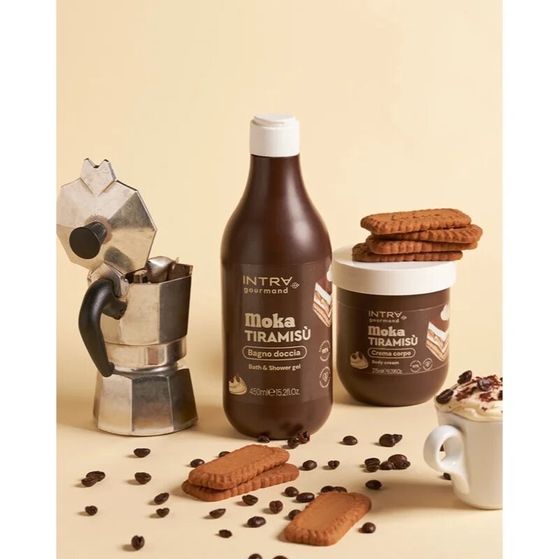 Phytorelax Laboratories Intra Gourmand Moka Tiramisu sprchový a koupelový gel 450 ml