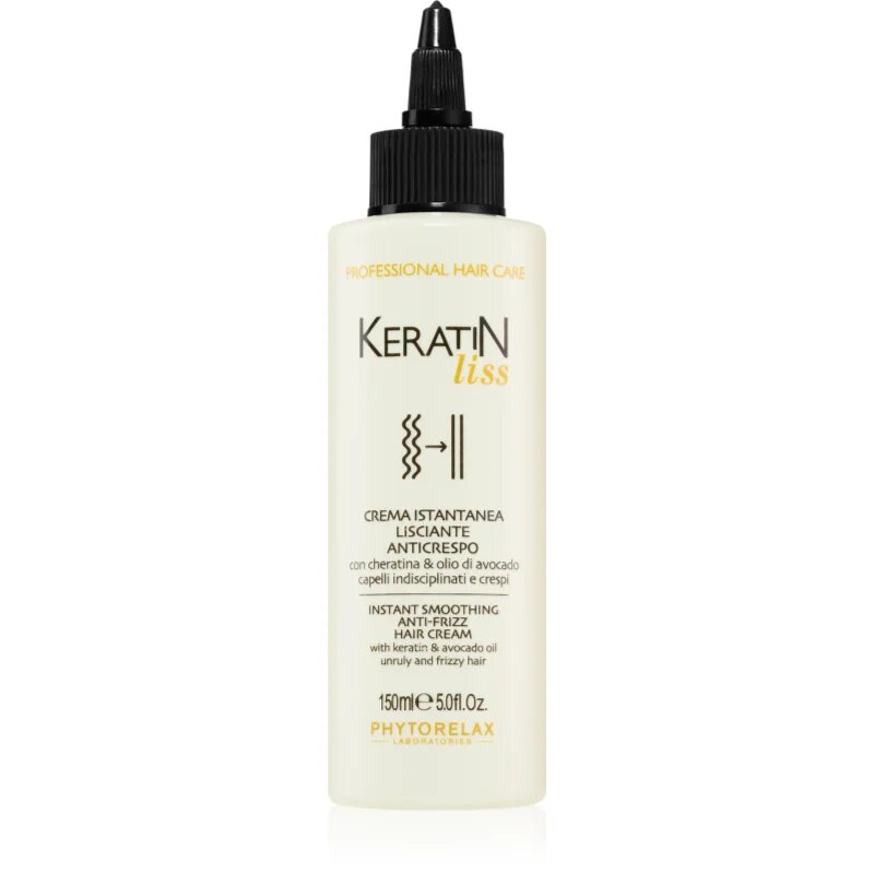 Phytorelax Laboratories Keratin Liss vyhlazující krém na vlasy 150 ml