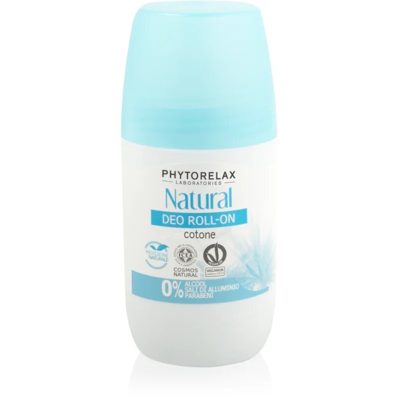 Phytorelax Laboratories Natural deodorant roll-on bez obsahu hliníkových solí 50 ml