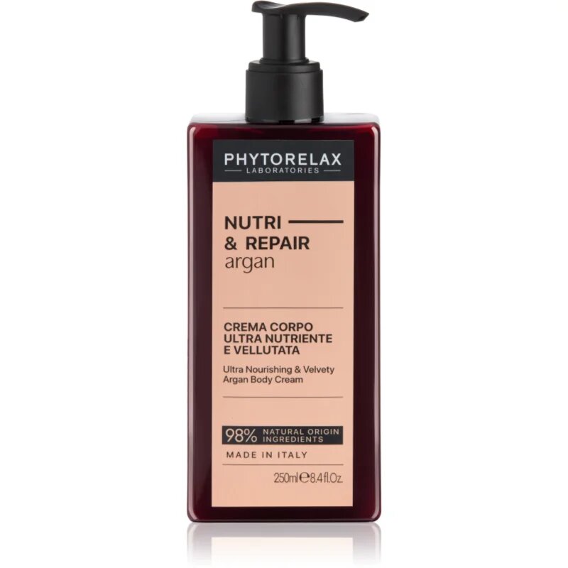Phytorelax Laboratories Olio Di Argan regenerační tělový krém s arganovým olejem 250 ml