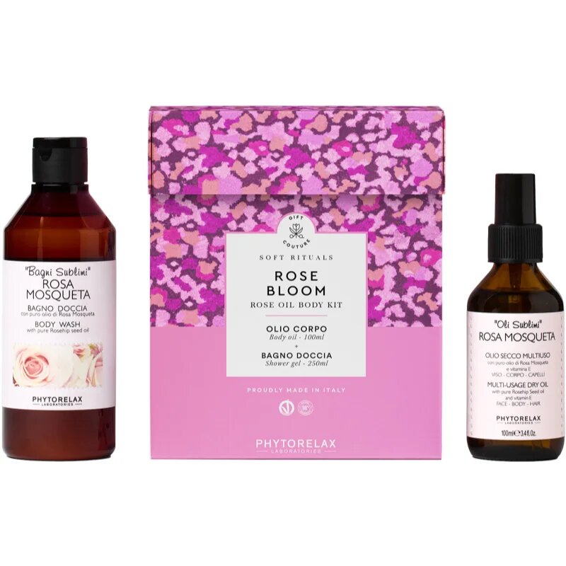 Phytorelax Laboratories Soft Rituals Rose Bloom dárková sada na tělo
