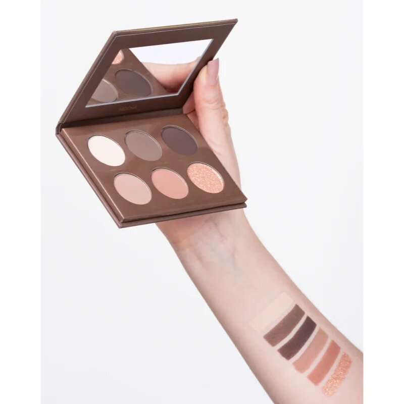 Pierre René Mocha Mousse paletka očních stínů odstín Mocha 6x1.3 g