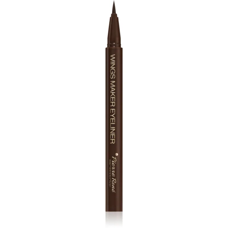 Pierre René Professional Wings Maker voděodolná tužka na oči odstín Brown 05 ml
