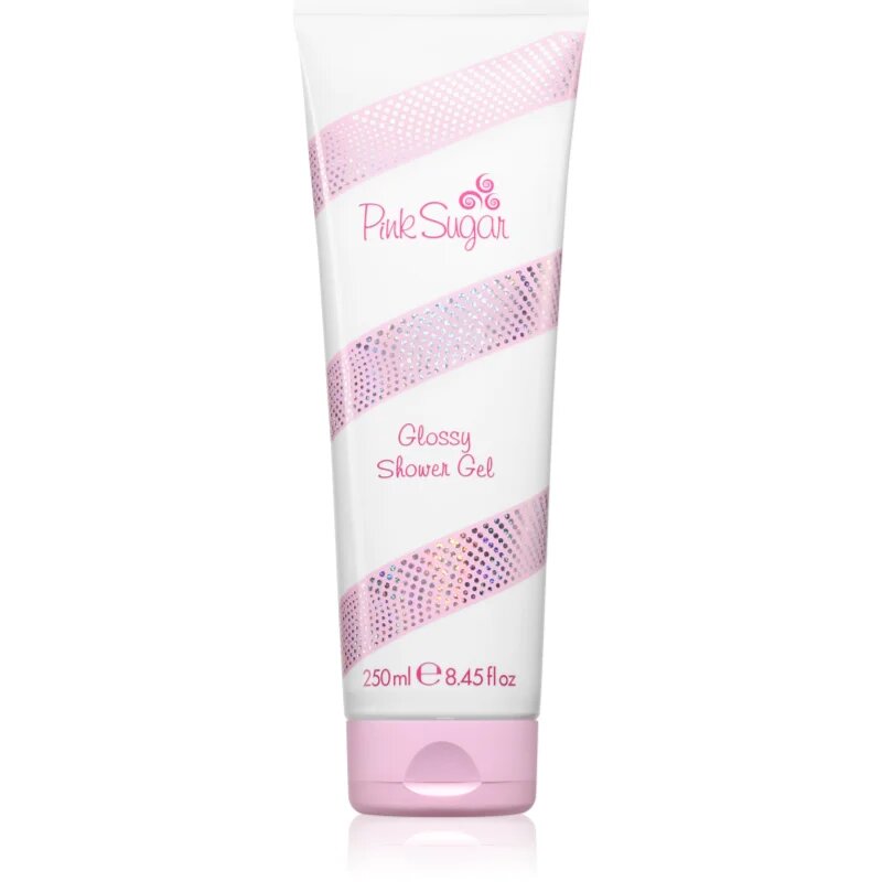 Pink Sugar Glossy jemný sprchový gel pro ženy 250 ml