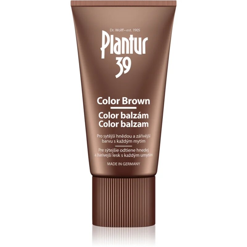 Plantur 39 Color Brown kofeinový balzám pro hnědé odstíny vlasů 150 ml