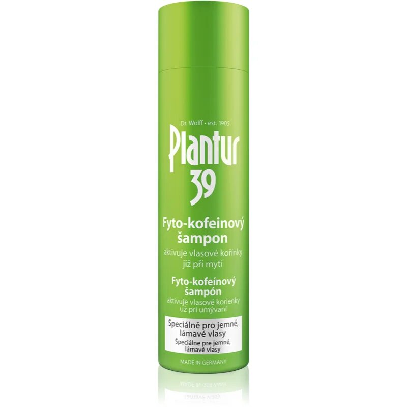 Plantur 39 kofeinový šampon pro jemné vlasy 250 ml