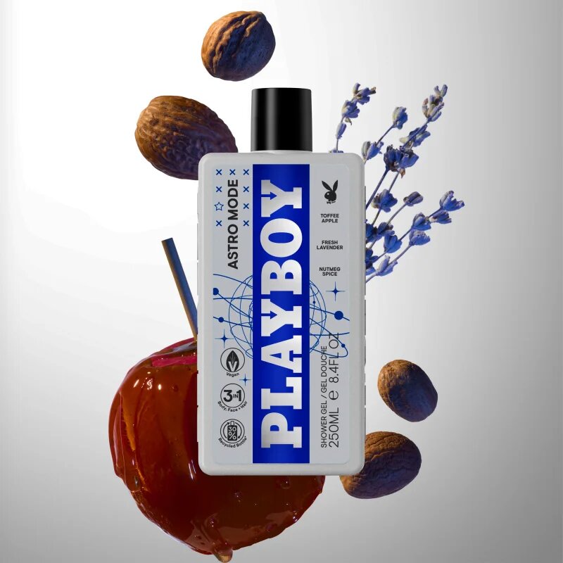 Playboy Astro Mode sprchový gel 3 v 1 pro muže 250 ml