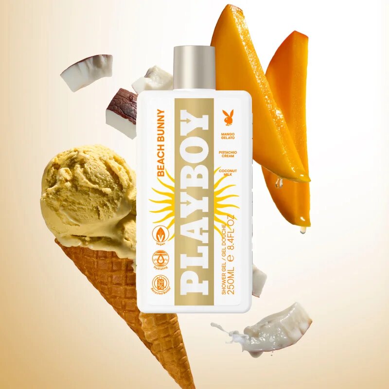 Playboy Beach Bunny sprchový gel pro ženy 250 ml