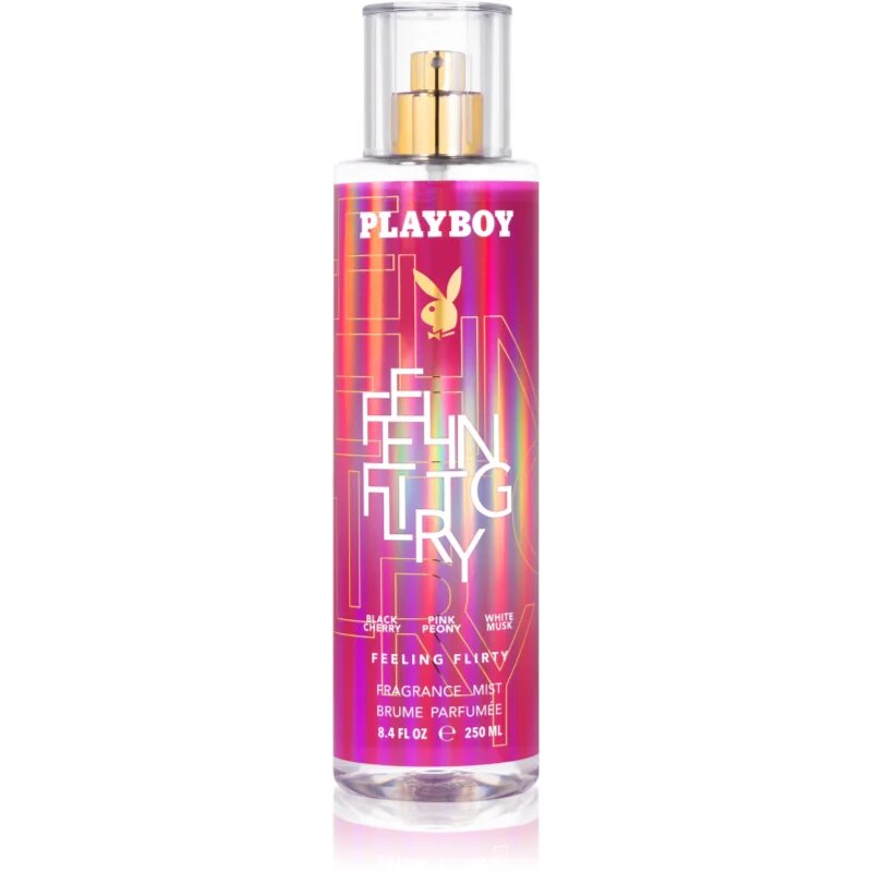Playboy Feeling Flirty tělový sprej pro ženy 250 ml
