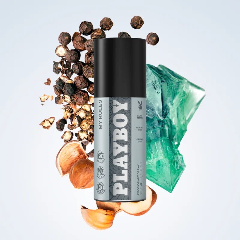 Playboy My Rules deodorant pro muže 150 ml