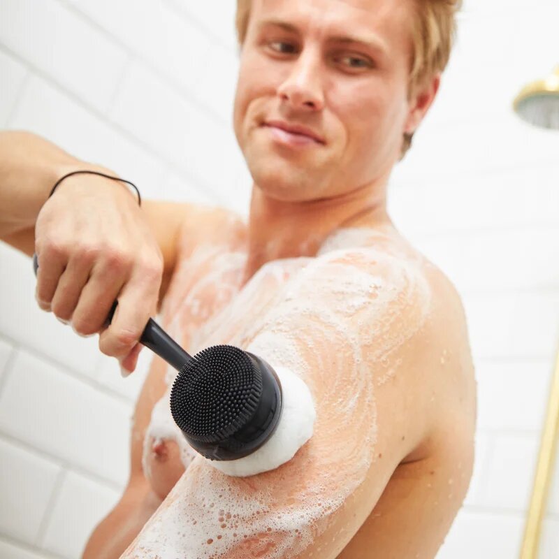 PMD Beauty Silverscrub Loofah Replacements náhradní hlavice pro čisticí kartáček Black 2 ks