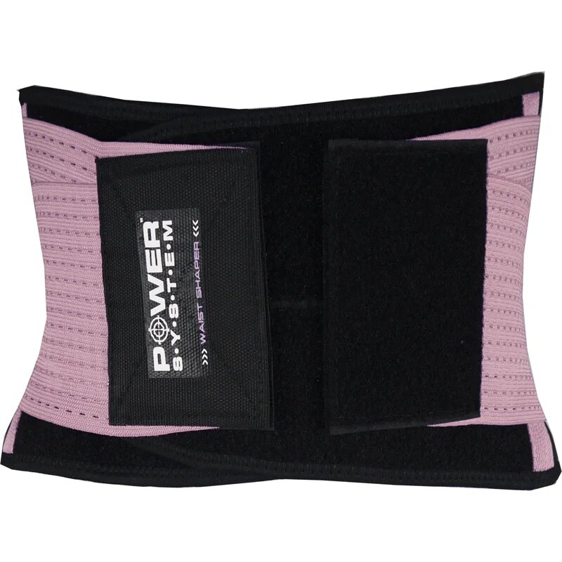 Power System Waist Shaper zeštíhlující a tvarující pás barva Pink L/XL (72–88 cm) 1 ks