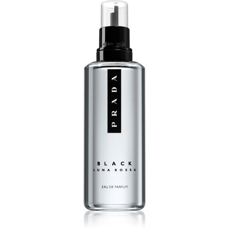 Prada Luna Rossa Black parfémovaná voda – náhradní náplň pro muže Refill 150 ml